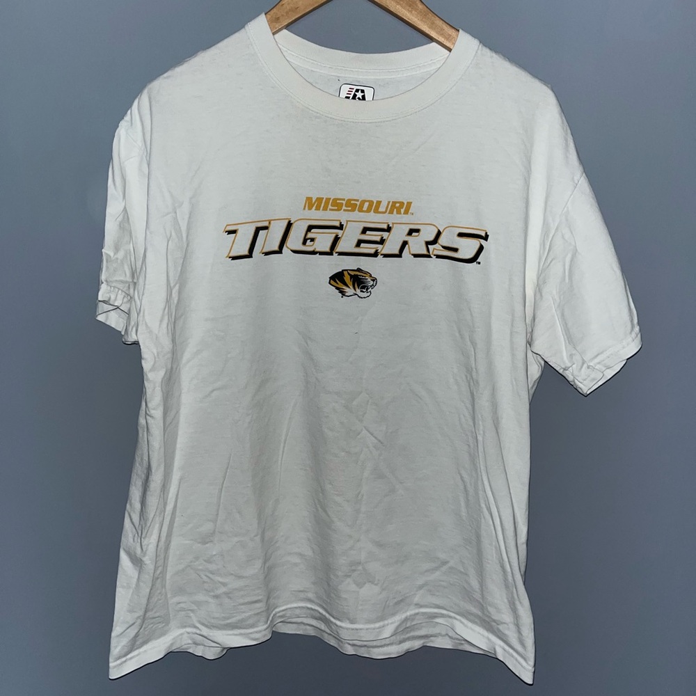 University of Missouri Tigers White T-Shirt